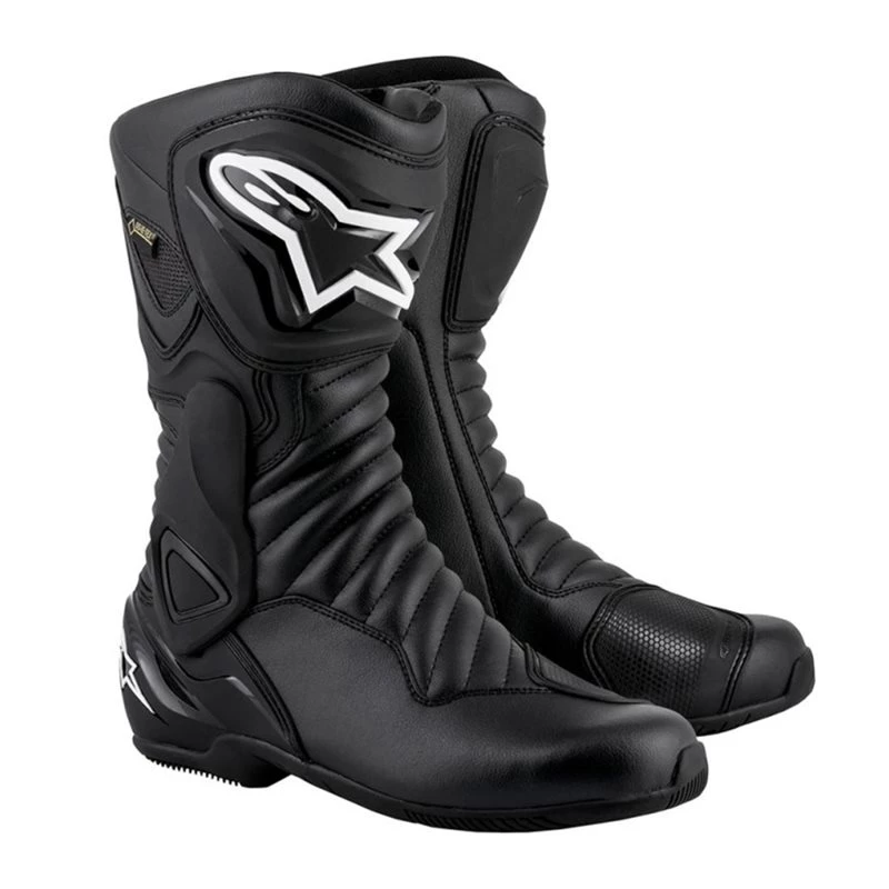 Alpinestars SMX-6 v2 Gore-Tex Motorcycle Boot (Black) 1 Alpinestars SMX-6 v2 Gore-Tex Motorcycle Boot (Black)