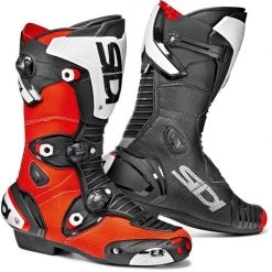 Sidi Mag-1 Air Motorcycle Boots (Flo Red/Black) - Special Order