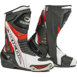 Richa Blade Waterproof Motorcycle Boots (Black/White/Red)