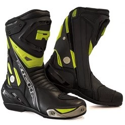 Richa Blade Motorcycle Boots (Black|Fluo Yellow)