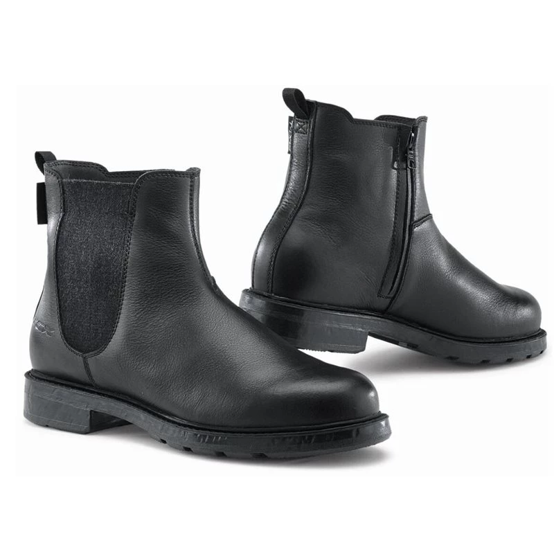 TCX Staten Waterproof Motorcycle Boots (Black/Grey) 1 TCX Staten Waterproof Motorcycle Boots (Black/Grey)