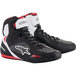 Alpinestars Faster 3 Rideknit Shoes (Black|White|Red)
