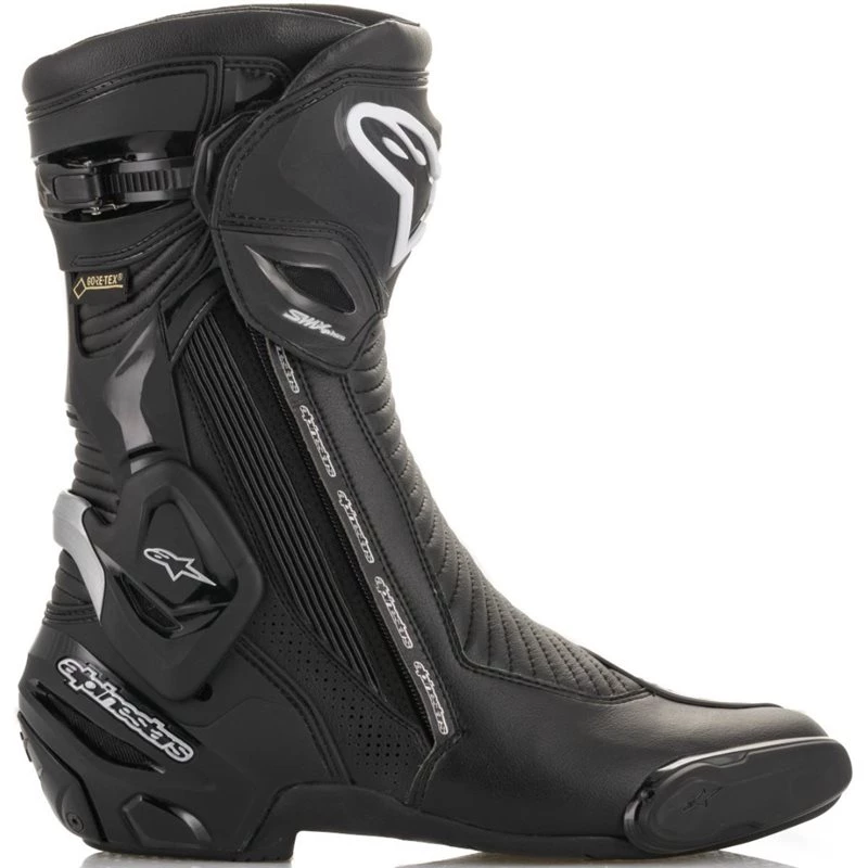 Alpinestars SMX Plus V2 Goretex Boot (Black|Silver) 2 Alpinestars SMX Plus V2 Goretex Boot (Black|Silver) - Image 2