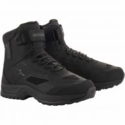 Alpinestars CR-6 Drystar Motorcycle Shoes (Black)