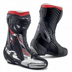 TCX RT-Race Pro Air Motorcycle Boots (Black/Grey/Red)