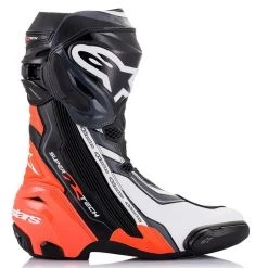 Alpinestars Supertech R Motorcycle Boot (Black/Red Fluo/White/Grey) -Boots Online Shop 31960 4