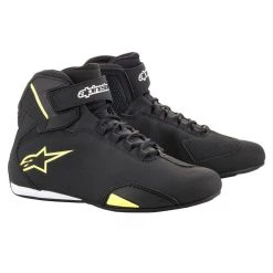 Alpinestars Sektor Motorcycle Boot (Black|Fluo Yellow)
