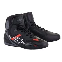 Alpinestars Faster 3 Rideknit Shoes (Black/Grey/Red)