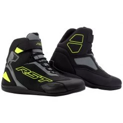 RST Sabre Moto CE Motorcycle Boots 3053 (Black/Grey/Flo Yellow) -Boots Online Shop 32978 3