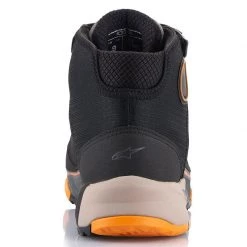 Alpinestars CR-X Drystar Shoes (Black/Light Brown/Orange) -Boots Online Shop 33637 4
